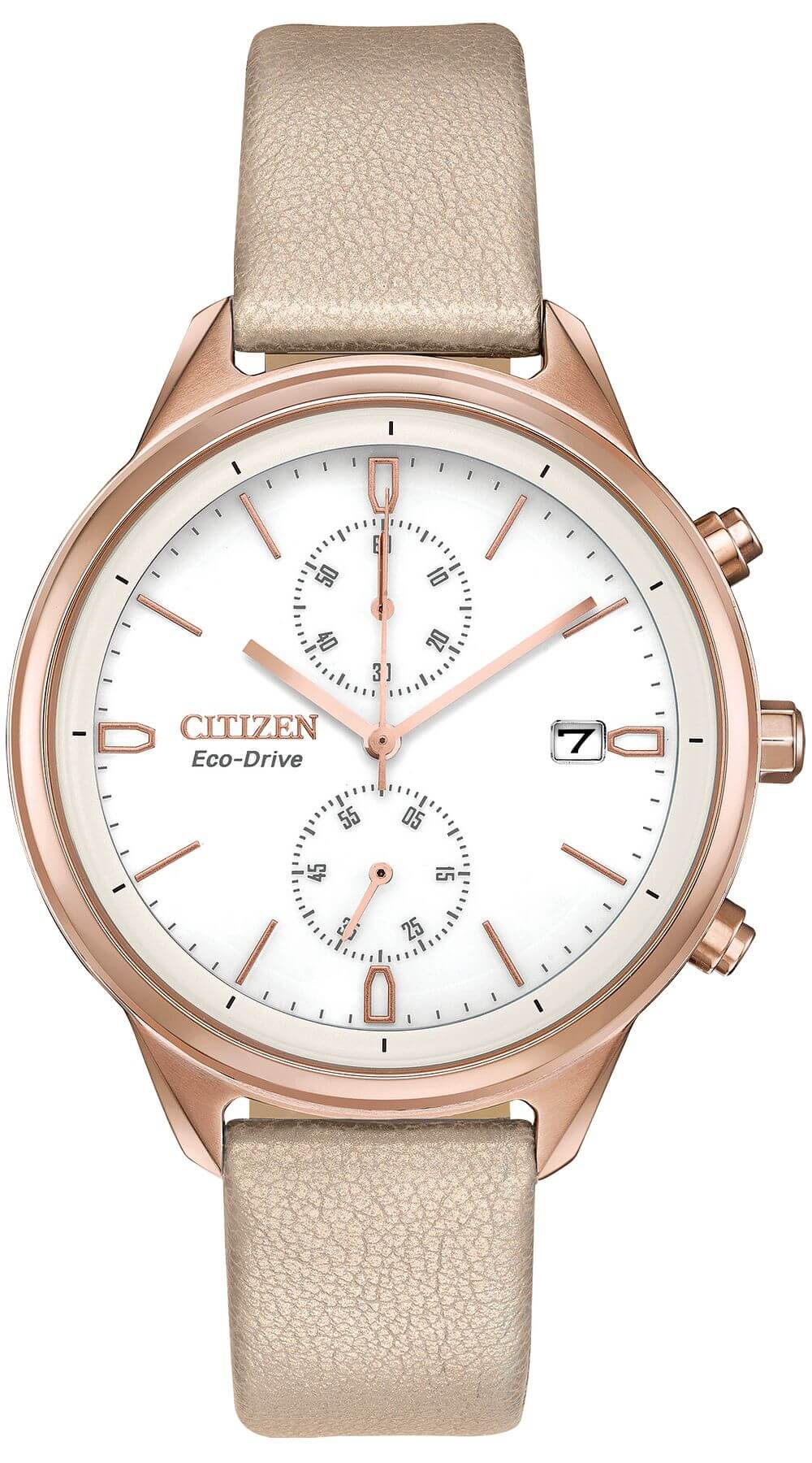 Citizen Chandler FB2003-05A Ladies Chronograph Watch MSRP $325