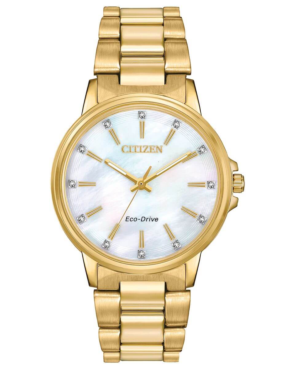 Citizen Chandler FE7032-51D Ladies 37mm Bracelet Watch MSRP $325