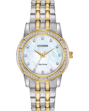 Load image into Gallery viewer, NEW Citizen Silhouette Crystal EM0774-51D Ladies 31mm Watch MSRP $350
