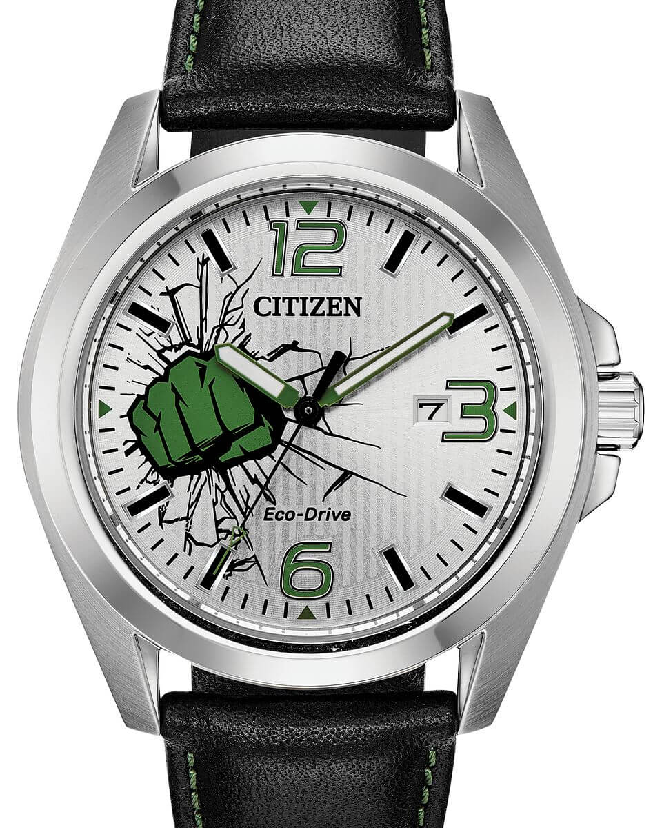 NEW Citizen The Hulk Men's AW1431-24W 45mm Strap Watch MSRP $225