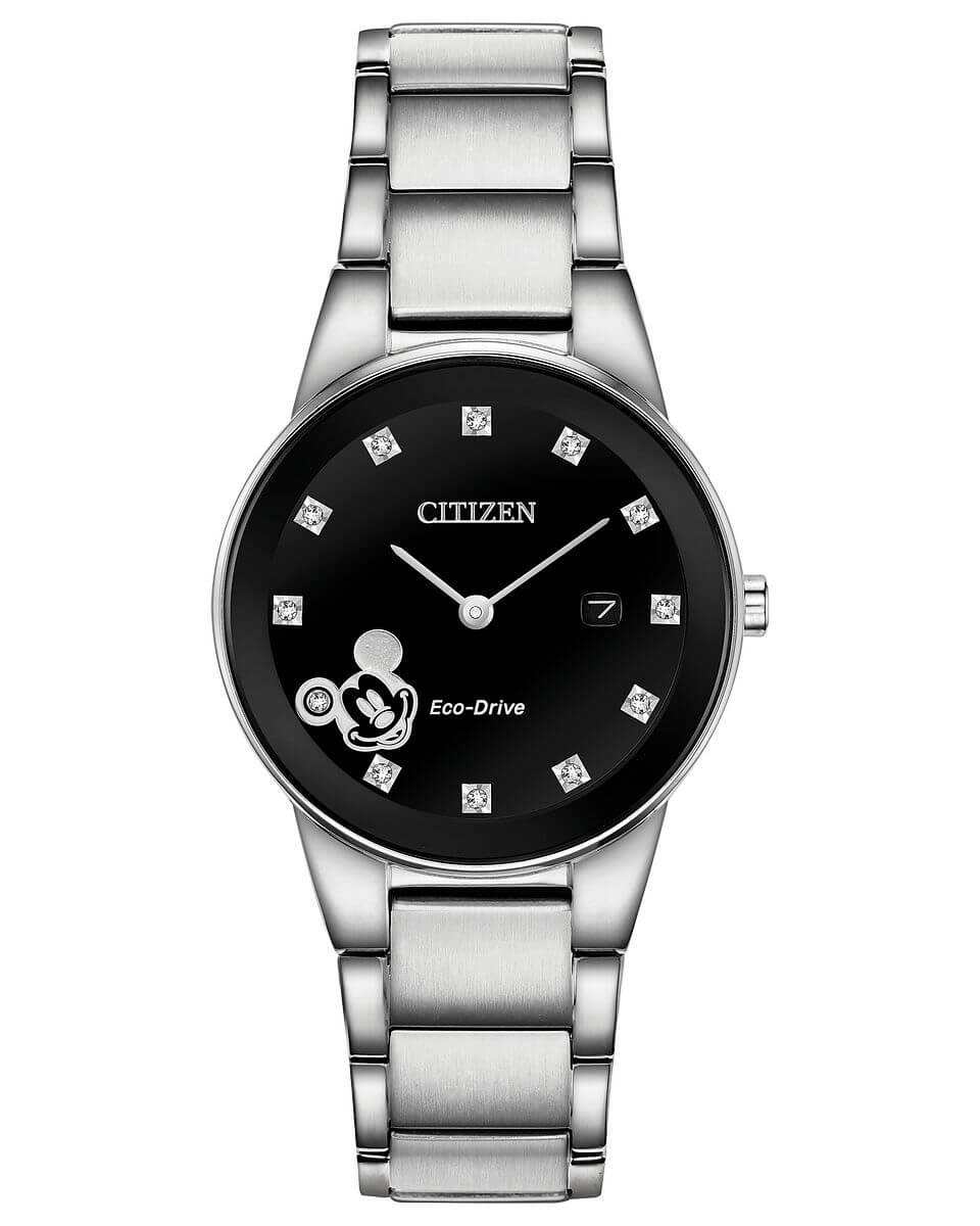 NEW Citizen Mickey Mouse GA1051-58W Ladies 29.5mm Watch MSRP $450