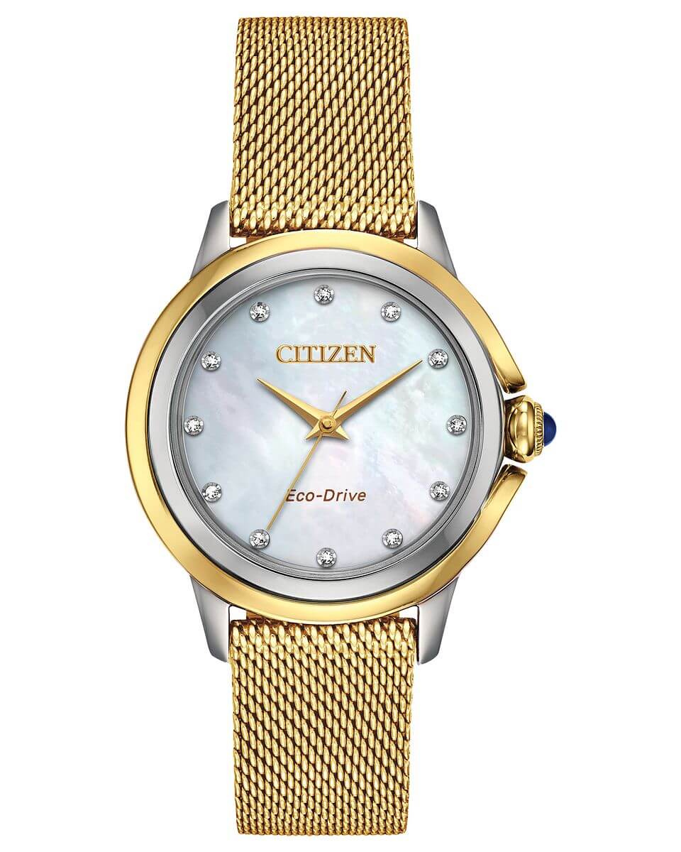 NEW Citizen Ceci EM0794-54D Ladies 32mm Bracelet Watch MSRP $495
