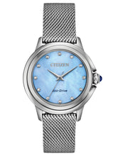 Load image into Gallery viewer, NEW Citizen Ceci EM0790-55N Ladies 32mm Bracelet Watch MSRP $450
