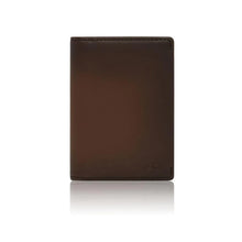 Load image into Gallery viewer, NEW TUMI Men&#39;s Nassau Brown Gusseted Card Case MSRP $150
