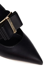 Load image into Gallery viewer, NEW SALVATORE FERRAGAMO Zelda Women&#39;s 724997 Black Mule Size 6.5 D MSRP $865
