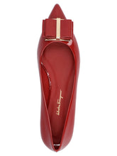 Load image into Gallery viewer, NEW SALVATORE FERRAGAMO Zeri 10 Women&#39;s 724202 Red Flats Size 6 D MSRP $675
