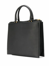 Load image into Gallery viewer, NEW SALVATORE FERRAGAMO Trifolio Women&#39;s 724602 Black Top Handle Bag MSRP $2200
