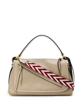 Load image into Gallery viewer, NEW Bally Kyrah Women&#39;s 6229686 Beige Leather Medium Tote Bag MSRP $1850
