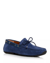 Load image into Gallery viewer, NEW Bally Pindar Men&#39;s 6231346 Blue Leather Suede Drivers US 8.5 MSRP $475
