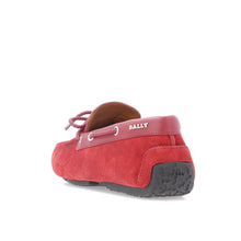 Load image into Gallery viewer, NEW Bally Pindar Men&#39;s 6231347 Red Leather Suede Drivers US 9.5 MSRP $475
