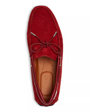 Load image into Gallery viewer, NEW Bally Pindar Men&#39;s 6231347 Red Leather Suede Drivers US 10.5 MSRP $475
