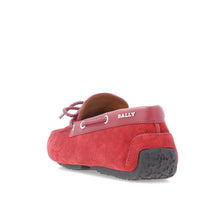 Load image into Gallery viewer, NEW Bally Pindar Men&#39;s 6231347 Red Leather Suede Drivers US 10.5 MSRP $475
