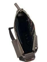 Load image into Gallery viewer, NEW Bally Oiston Men&#39;s 6225247 Medium Coffee Leather Cross Body Bag MSRP $825
