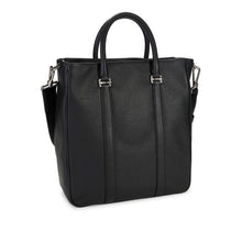Load image into Gallery viewer, NEW Bally Margon Men&#39;s 6225298 Black Leather Messenger Bag MSRP $990
