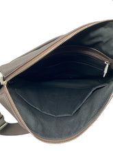 Load image into Gallery viewer, NEW Bally Miston Men&#39;s 6216297 Coffee Leather Cross Body Bag MSRP $875
