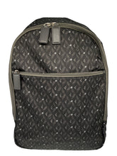 Load image into Gallery viewer, NEW Bally Taff Men&#39;s 6219841 Dark Gray Fabric &amp; Leather Backpack MSRP $499
