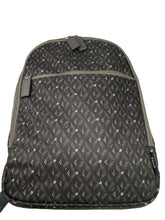 Load image into Gallery viewer, NEW Bally Taff Men&#39;s 6219841 Dark Gray Fabric &amp; Leather Backpack MSRP $499
