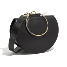 Load image into Gallery viewer, NEW SALVATORE FERRAGAMO Daphne Women&#39;s 691305 Black Shoulder Bag MSRP $1890
