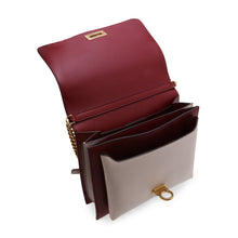Load image into Gallery viewer, NEW SALVATORE FERRAGAMO Trifolio Women&#39;s 724735 Red Shoulder Bag MSRP $2100
