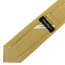 Load image into Gallery viewer, NEW SALVATORE FERRAGAMO Men&#39;s 681948 Yellow Tie MSRP $190
