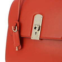 Load image into Gallery viewer, NEW STORE DISPLAY SALVATORE FERRAGAMO Boxyz Women&#39;s 723981 Coral Shoulder Bag MSRP $2200
