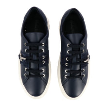 Load image into Gallery viewer, NEW SALVATORE FERRAGAMO Sultan Men&#39;s 727812 Blue Sneaker Size 6.5 M MSRP $695
