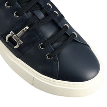 Load image into Gallery viewer, NEW SALVATORE FERRAGAMO Sultan Men&#39;s 727812 Blue Sneaker Size 6.5 M MSRP $695
