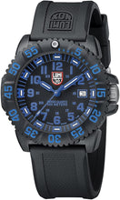 Load image into Gallery viewer, NEW LUMINOX Evo Navy Seals Men&#39;s XS.3053.F Colormark Black/Blue Watch MSRP $445
