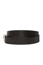 Load image into Gallery viewer, NEW SALVATORE FERRAGAMO Double Gancini Men&#39;s 724127 Black Belt Size 105 MSRP $530
