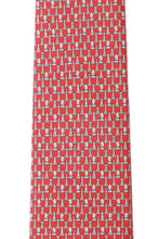 Load image into Gallery viewer, NEW SALVATORE FERRAGAMO Men&#39;s 722420 Red Tie MSRP $190
