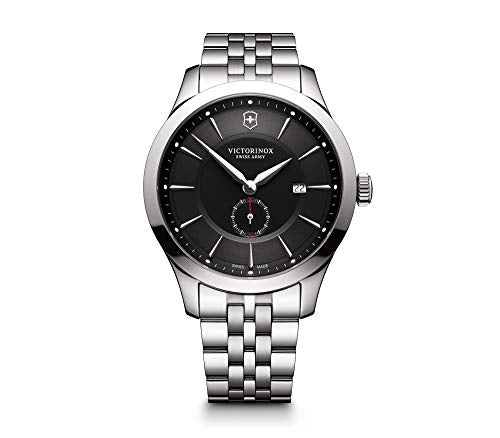NEW VICTORINOX Alliance Men's 241762 Black Swiss-Quartz Watch MSRP $675