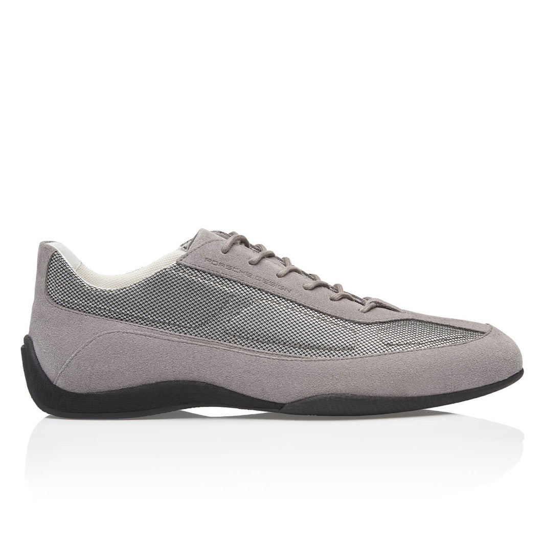NEW Porsche Design LU Low Mesh HF Soft Gray Sneakers US 8.5 MSRP $395