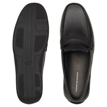 Load image into Gallery viewer, NEW Porsche Design Driver Black Calf Grain Moccasins US 11 MSRP $355
