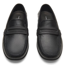 Load image into Gallery viewer, NEW Porsche Design Driver Black Calf Grain Moccasins US 11 MSRP $355
