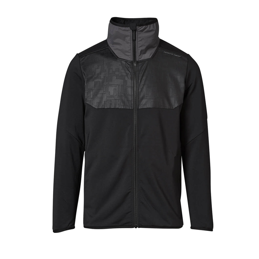 NEW Porsche Design Men's Black Fleece Jacket S MSRP $285