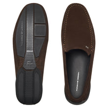 Load image into Gallery viewer, NEW Porsche Design Monaco Velours Espresso Moccasins US 11 MSRP $395
