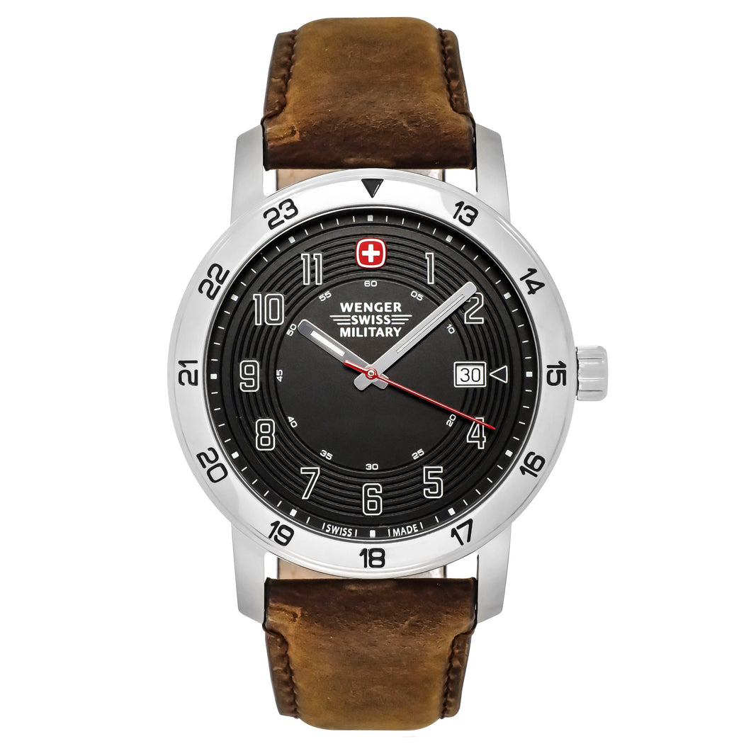 NEW WENGER SWISS ARMY Men's Roadster Racer 45mm Watch 01.9041.221S MSRP $225