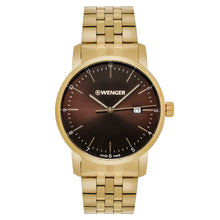 Load image into Gallery viewer, NEW WENGER SWISS ARMY Men&#39;s Urban Classic 42mm Brown Dial Watch 01.1741.131 MSRP $215
