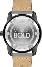 Load image into Gallery viewer, NEW Movado Men&#39;s 3600695 Bold Trend Verso Black Dial Swiss Watch MSRP $595
