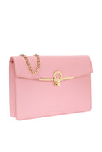 Load image into Gallery viewer, NEW SALVATORE FERRAGAMO Gancini Women&#39;s 724095 Desert Rose Shoulder Bag MSRP $995
