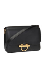 Load image into Gallery viewer, NEW SALVATORE FERRAGAMO Joanne Women&#39;s 718474 Black Shoulder Bag MSRP $1750
