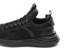 Load image into Gallery viewer, NEW SALVATORE FERRAGAMO Shiro Men&#39;s 723987 Black Sneaker Size 6.5 M MSRP $575
