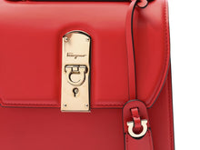 Load image into Gallery viewer, NEW SALVATORE FERRAGAMO Boxyz Women&#39;s 723982 Coral Shoulder Bag MSRP $1790
