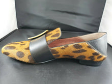 Load image into Gallery viewer, New Bally Janelle Women&#39;s 6217710 Buckled Leopard Loafer US 5.5 MSRP $980
