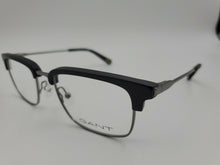 Load image into Gallery viewer, NEW GANT GA3127 COL. 002 SIZE 54/17 BLACK EYEGLASSES FRAME CLUBMASTER STYLE

