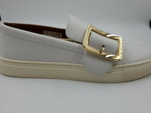 Load image into Gallery viewer, Bally Heska 07 Women&#39;s 6217886 White Calf Leather Slip On Sneakers US 6.5 MSRP $550
