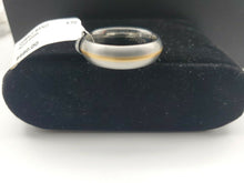 Load image into Gallery viewer, NEW SCOTT KAY COBALT &amp; 14KT GOLD 6MM UNITY BAND WITH SATIN FINISH SIZE 10 RING
