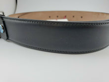 Load image into Gallery viewer, New Bally Doylle Men&#39;s 6214932 Black Leather 110cm Belt MSRP $340
