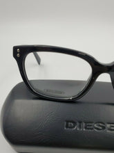 Load image into Gallery viewer, NEW DIESEL Eyeglasses DL5037 001 Size 53mm/17mm/140mm BLACK PRESCRIPTION FRAMES
