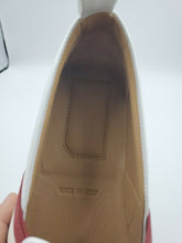 Load image into Gallery viewer, New Bally Women&#39;s Henrika White Calf Leather Slip On Sneakers Italy US 4.5 MSRP $450
